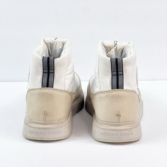 Canada Goose Cypress Puffer Boots Womens Size 6 White Lightweight Warmth - Picture 9 of 16